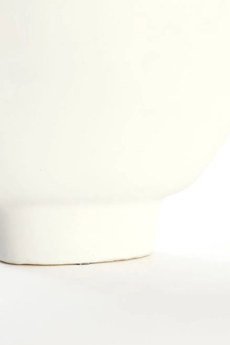 Light & Living Vaas Trovo Wit - 31 cm hoog