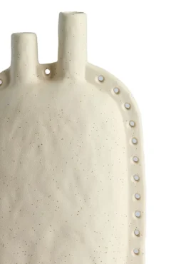 Light & Living Vaas Varazza Beige - 38 cm hoog