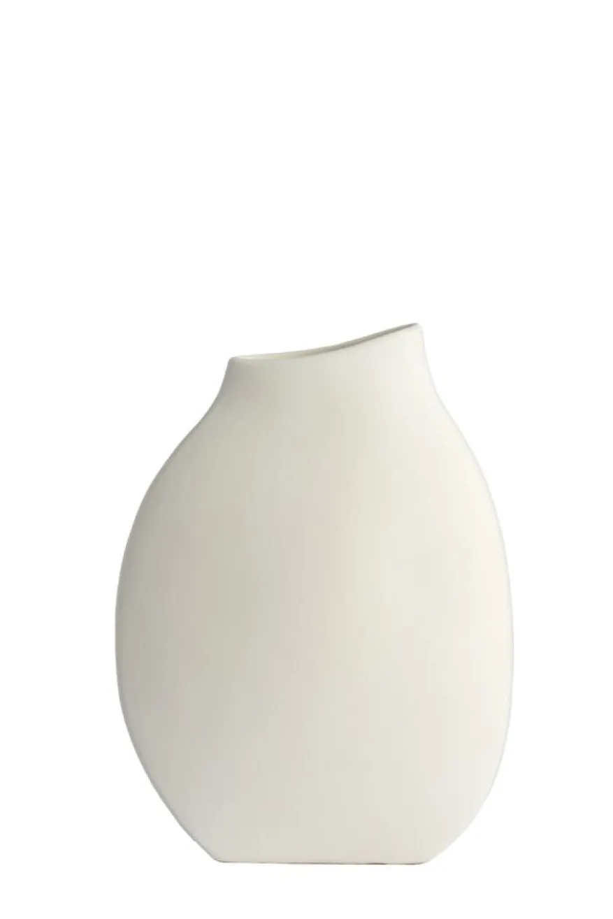 Light & Living Vaas Volano Crème - 32 cm hoog