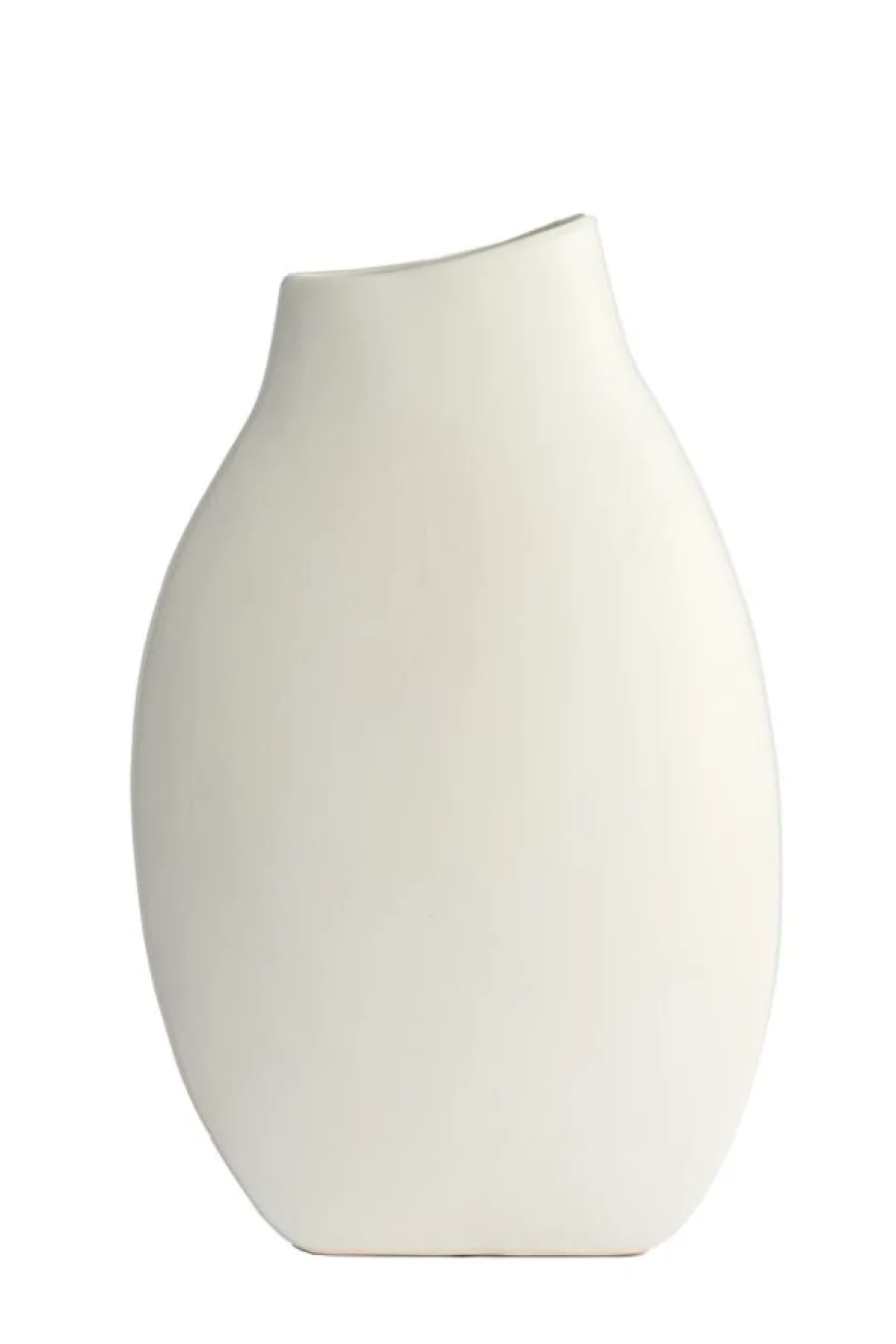 Light & Living Vaas Volano Crème - 42 cm hoog