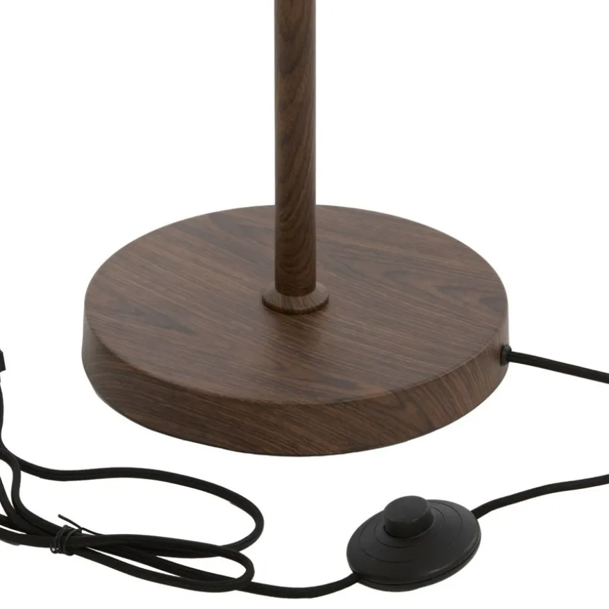 Light & Living Vloerlamp Dania Bruin - E27 - 159 cm hoog