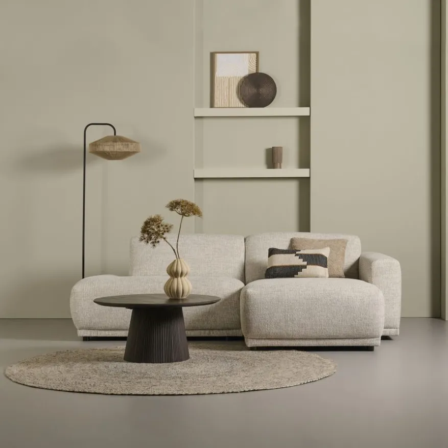 Light & Living Vloerlamp Lyra Naturel - E27 - 164 cm hoog