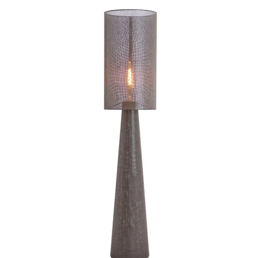 Light & Living Vloerlamp Micky Bruin - E27 - 180 cm hoog