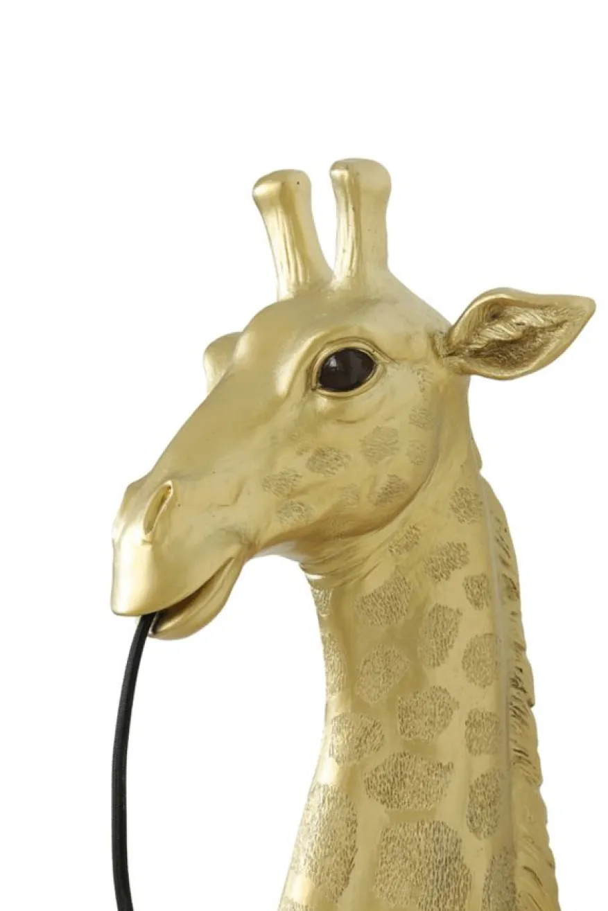 Light & Living Wandlamp Giraffe Goud - E27 - 61 cm hoog