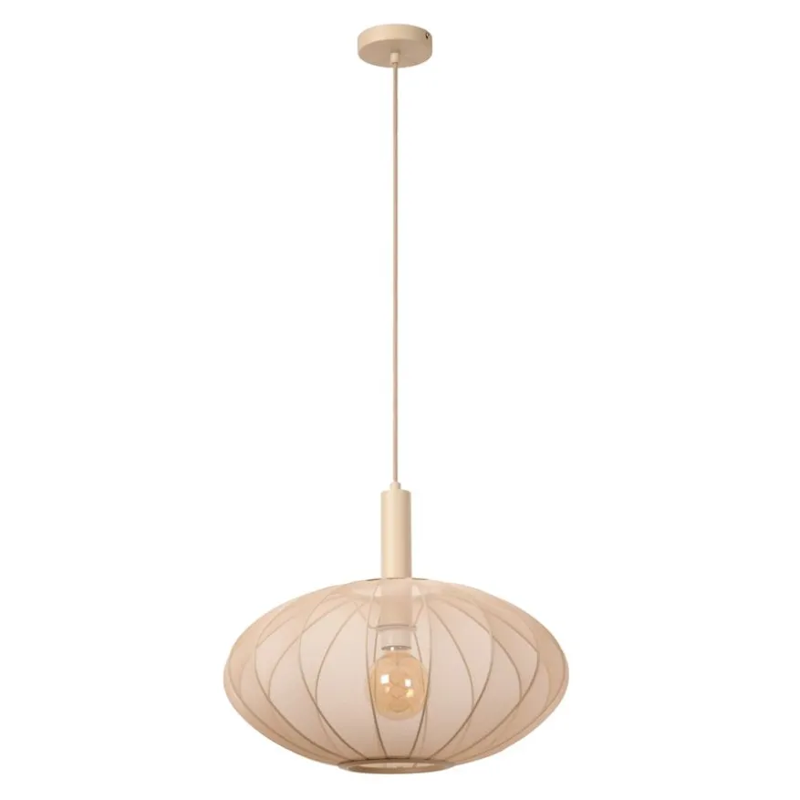 Lucide Hanglamp Corina Beige - E27 - Ø 50 cm