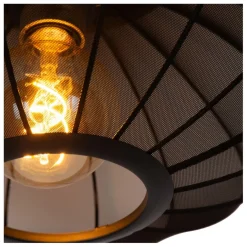 Lucide Hanglamp Corina Zwart - E27 - Ø 50 cm