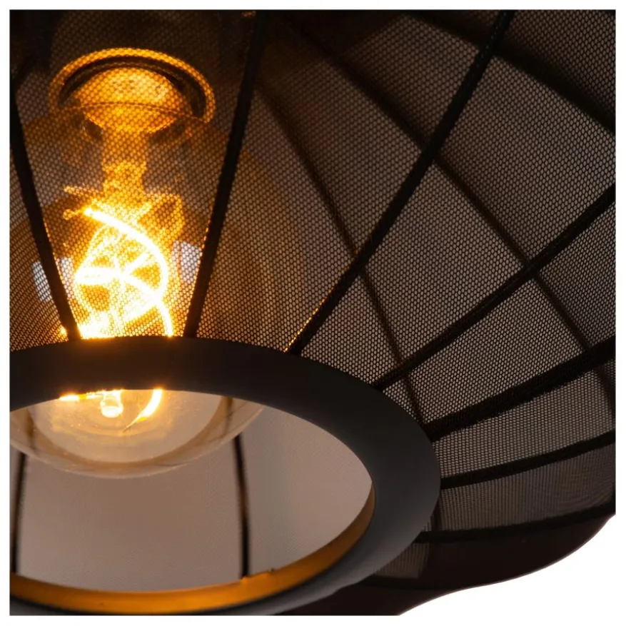 Lucide Hanglamp Corina Zwart - E27 - Ø 50 cm
