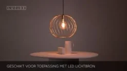 Lucide Hanglamp Danza Goud - E27 - Ø 40 cm