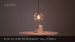 Lucide Hanglamp Danza Goud - E27 - Ø 25 cm