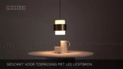 Lucide Hanglamp Firmin Goud - E27 - Ø 20 cm