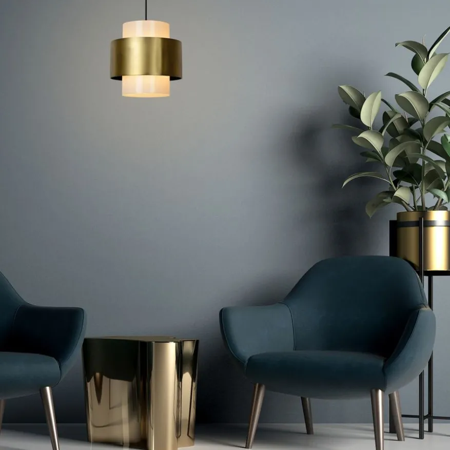 Lucide Hanglamp Firmin Goud - E27 - Ø 30 cm