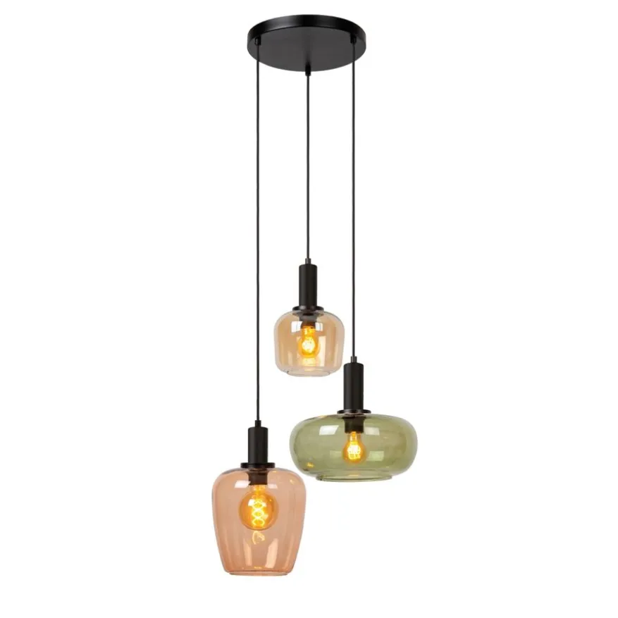 Lucide Hanglamp Ilona Multi - 3 x E27 - Ø 51 cm