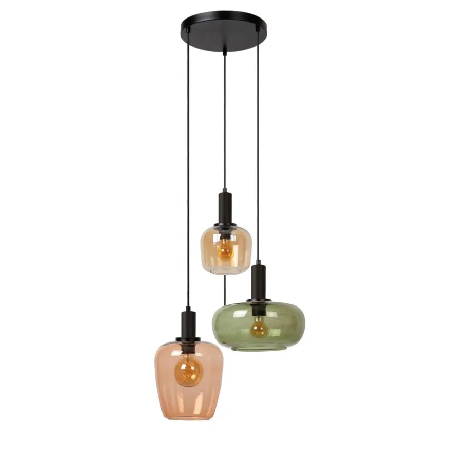 Lucide Hanglamp Ilona Multi - 3 x E27 - Ø 51 cm