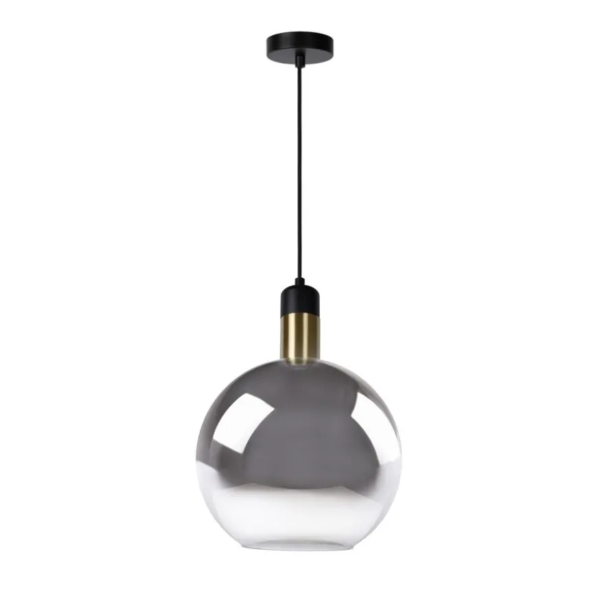 Lucide Hanglamp Julius Zwart - E27 - Ø 28 cm