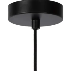 Lucide Hanglamp Julius Zwart - E27 - Ø 28 cm