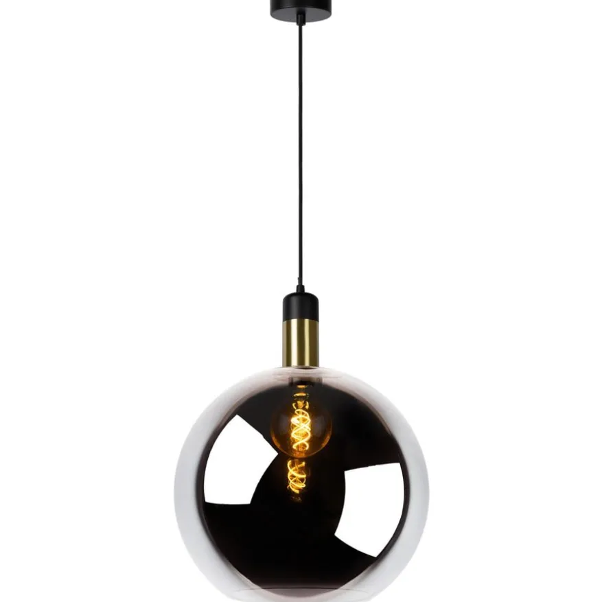 Lucide Hanglamp Julius Zwart - E27 - Ø 40 cm