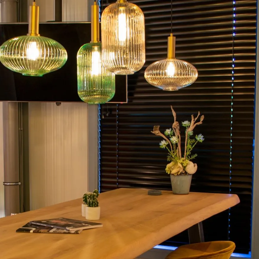 Lucide Hanglamp Maloto Goud - E27 - Ø 30 cm