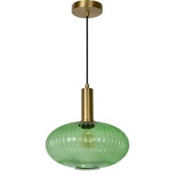 Lucide Hanglamp Maloto Groen - E27 - Ø 30 cm