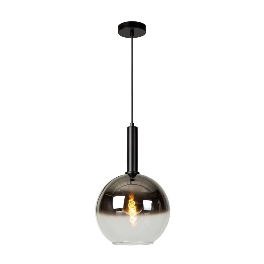 Lucide Hanglamp Marius Zwart - E27 - Ø 30 cm