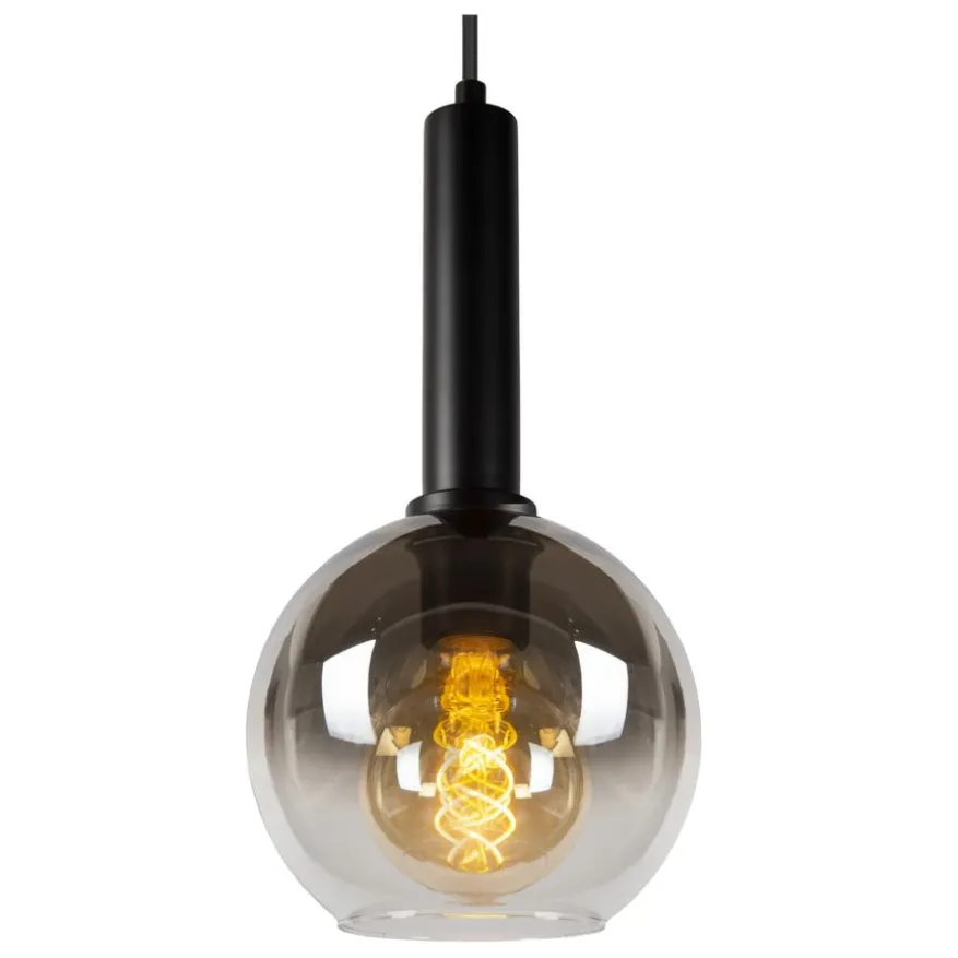 Lucide Hanglamp Marius Zwart - 5 x E27 - Ø 55 cm