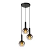 Lucide Hanglamp Marius Zwart - 3 x E27 - Ø 49 cm