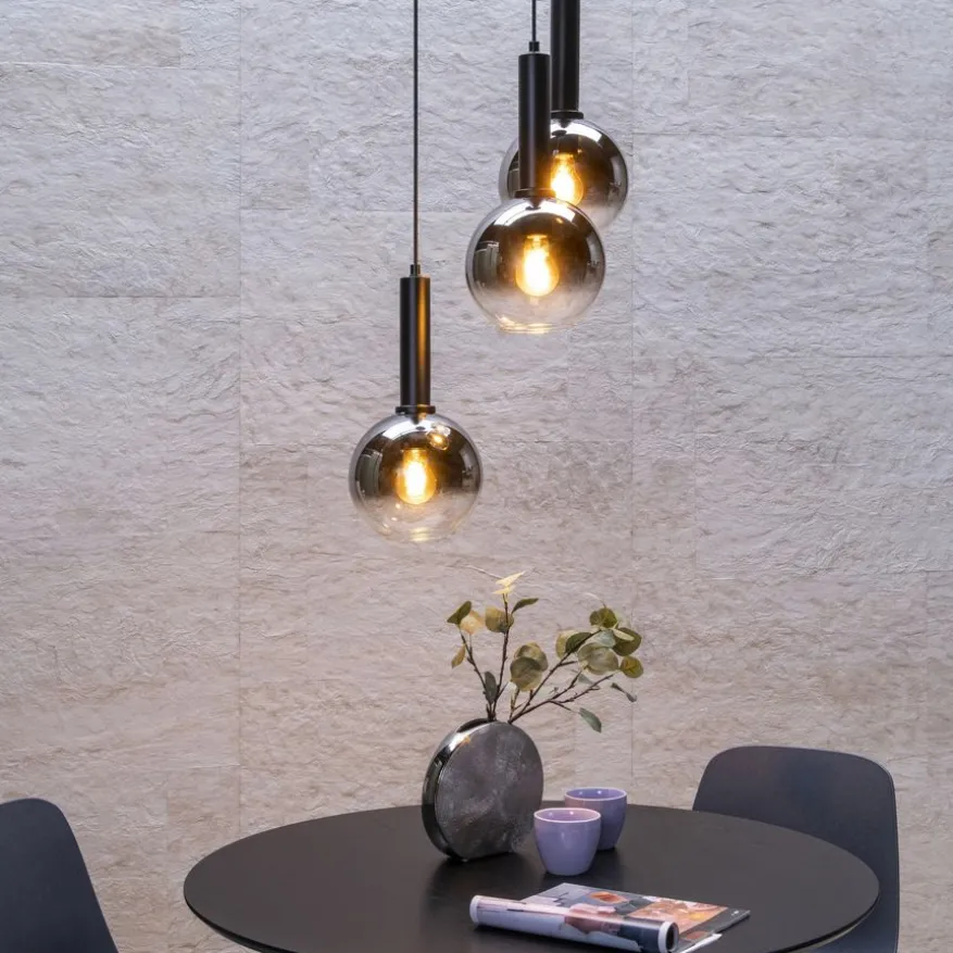 Lucide Hanglamp Marius Zwart - 3 x E27 - Ø 49 cm