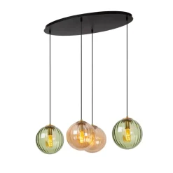 Lucide Hanglamp Monsaraz Multi - 4 x E27 - 95 cm breed