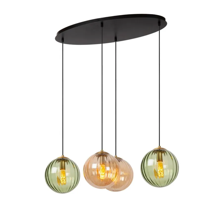 Lucide Hanglamp Monsaraz Multi - 4 x E27 - 95 cm breed