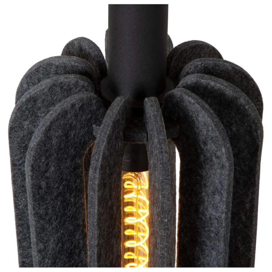 Lucide Hanglamp Rafal Grijs - 3 x E27 - Ø 50 cm