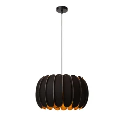 Lucide Hanglamp Spencer Zwart - E27 - Ø 40 cm