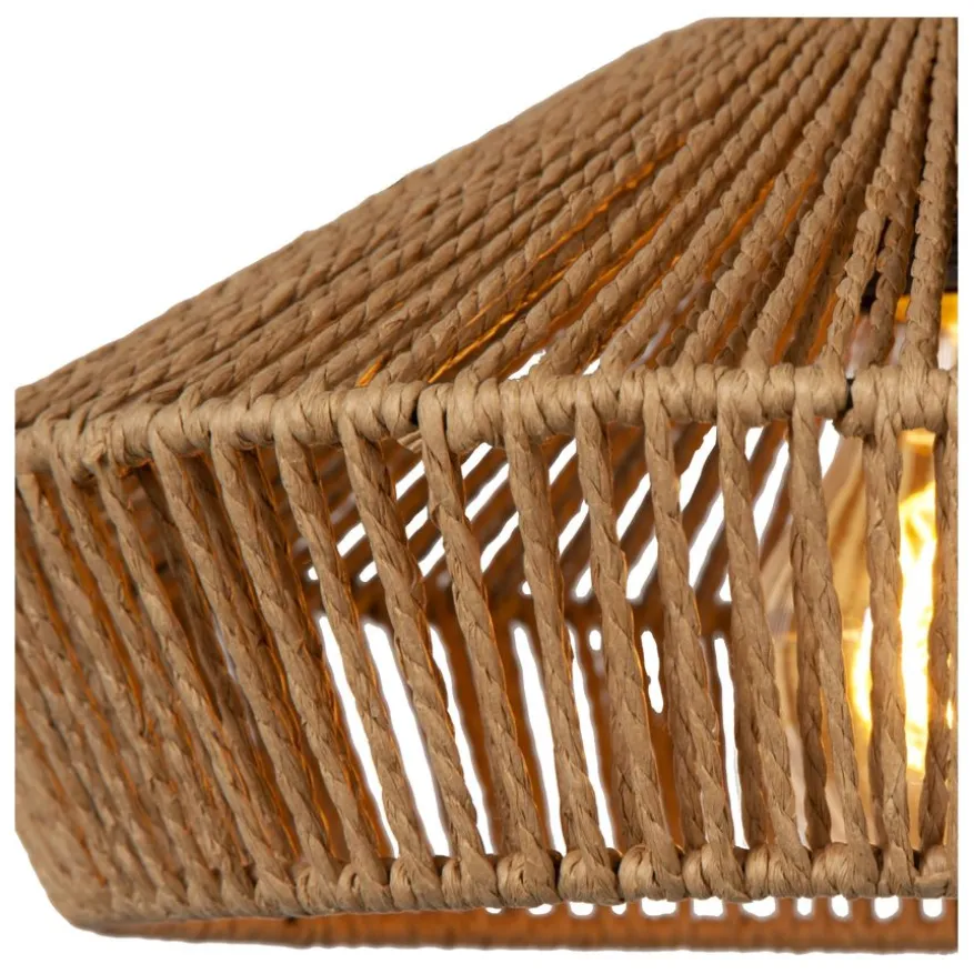 Lucide Hanglamp Yunkai Naturel - 3 x E27 - Ø 50 cm