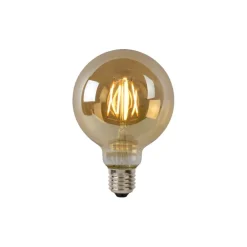 Lucide Lichtbron G95 Amber - E27 - Ø 9,5 cm