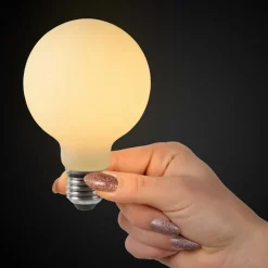 Lucide Lichtbron G80 Wit - E27 - Ø 8 cm