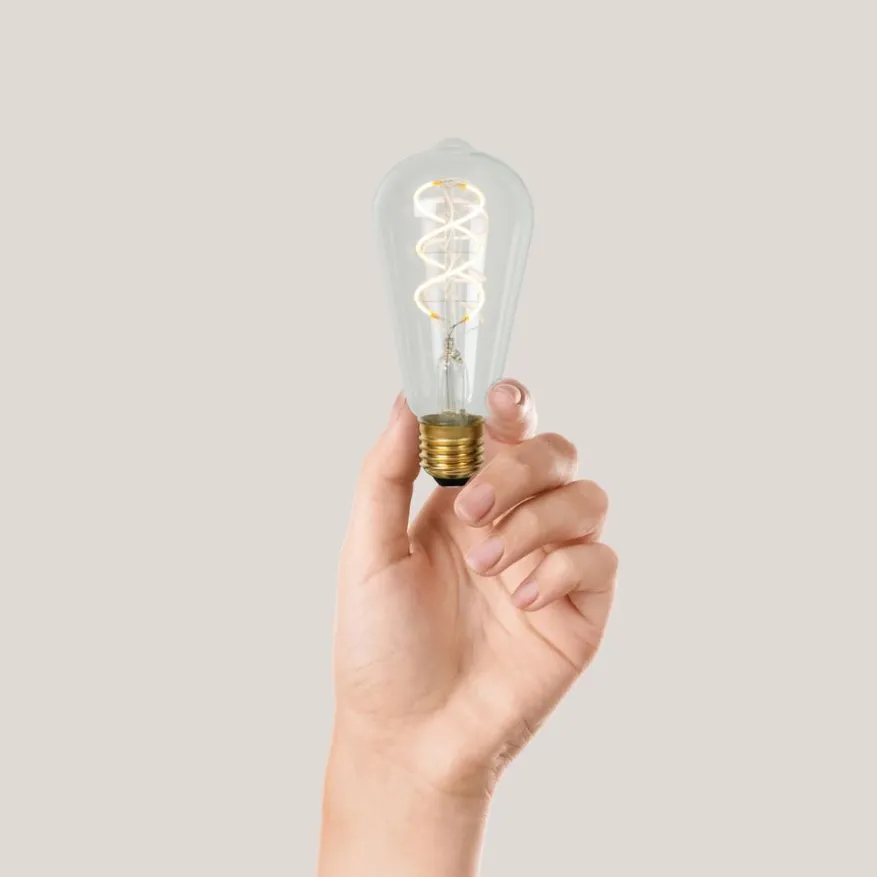 Lucide Lichtbron ST64 Transparant - E27 - Ø 6,4 cm