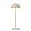 Lucide Oplaadbare Tafellamp Joy Wit - LED - 32 cm hoog