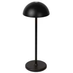 Lucide Oplaadbare Tafellamp Joy Zwart - LED - 32 cm hoog