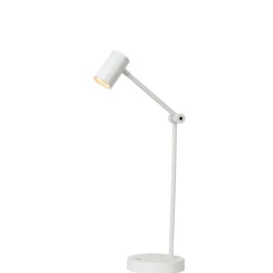 Lucide Oplaadbare Tafellamp Tipik Wit - LED - 64 cm hoog