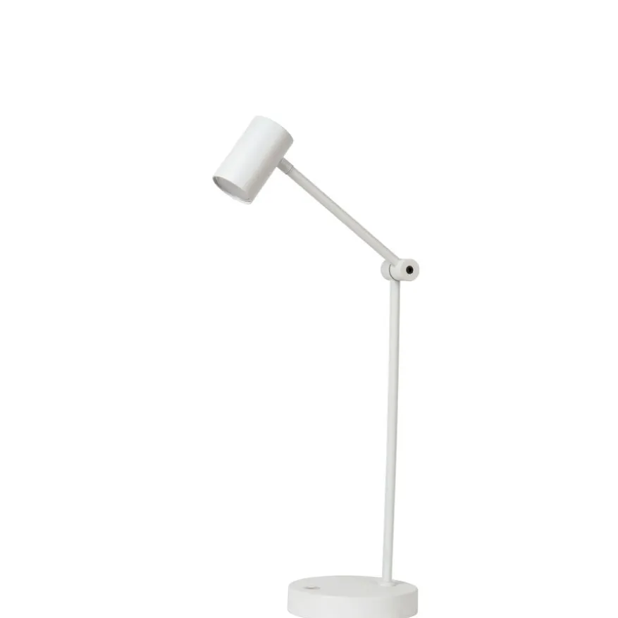 Lucide Oplaadbare Tafellamp Tipik Wit - LED - 64 cm hoog