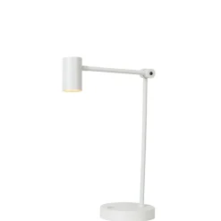 Lucide Oplaadbare Tafellamp Tipik Wit - LED - 64 cm hoog