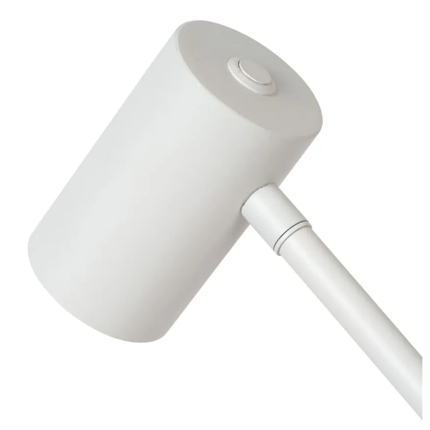 Lucide Oplaadbare Tafellamp Tipik Wit - LED - 64 cm hoog