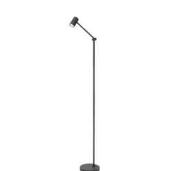 Lucide Oplaadbare Vloerlamp Tipik Zwart - LED - 138 cm hoog