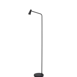 Lucide Oplaadbare Vloerlamp Stirling Zwart - LED - 138 cm hoog