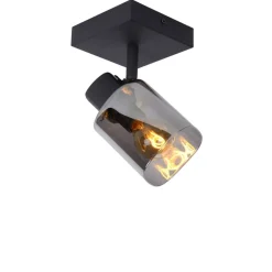 Lucide Plafondspot Alion Zwart - E14 - 10x10 cm