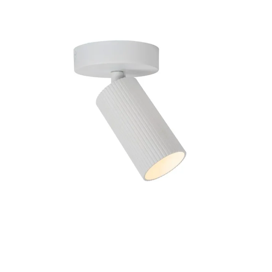 Lucide Plafondspot Clubs Wit - GU10 - Ø 10 cm