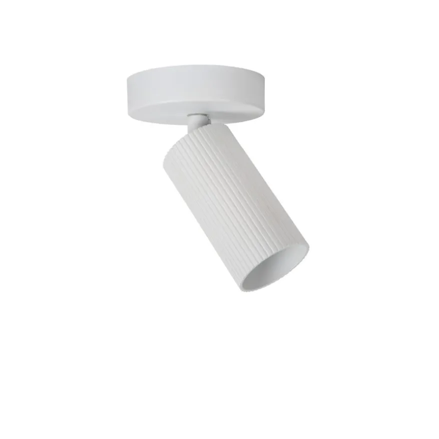 Lucide Plafondspot Clubs Wit - GU10 - Ø 10 cm
