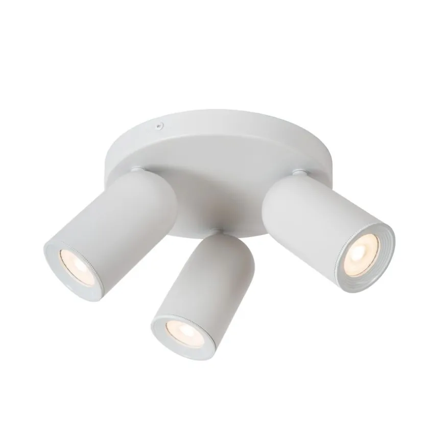 Lucide Plafondspot Punch Wit - 3 x GU10 - Ø 21 xm