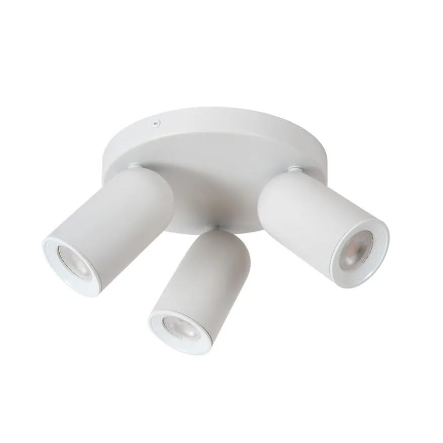 Lucide Plafondspot Punch Wit - 3 x GU10 - Ø 21 xm