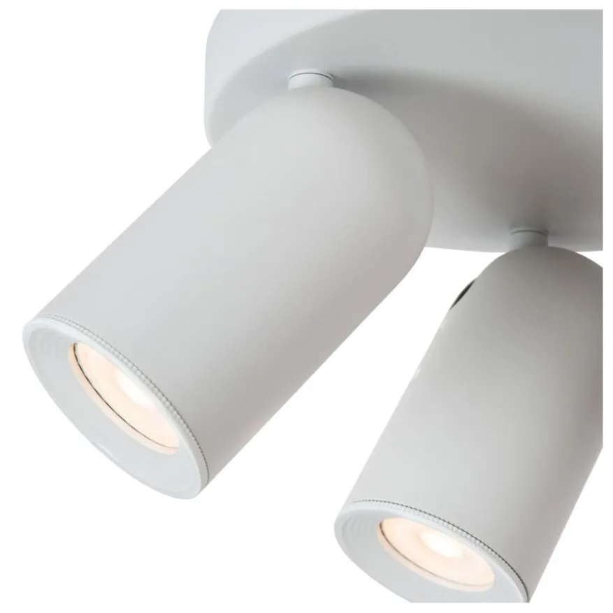 Lucide Plafondspot Punch Wit - 3 x GU10 - Ø 21 xm