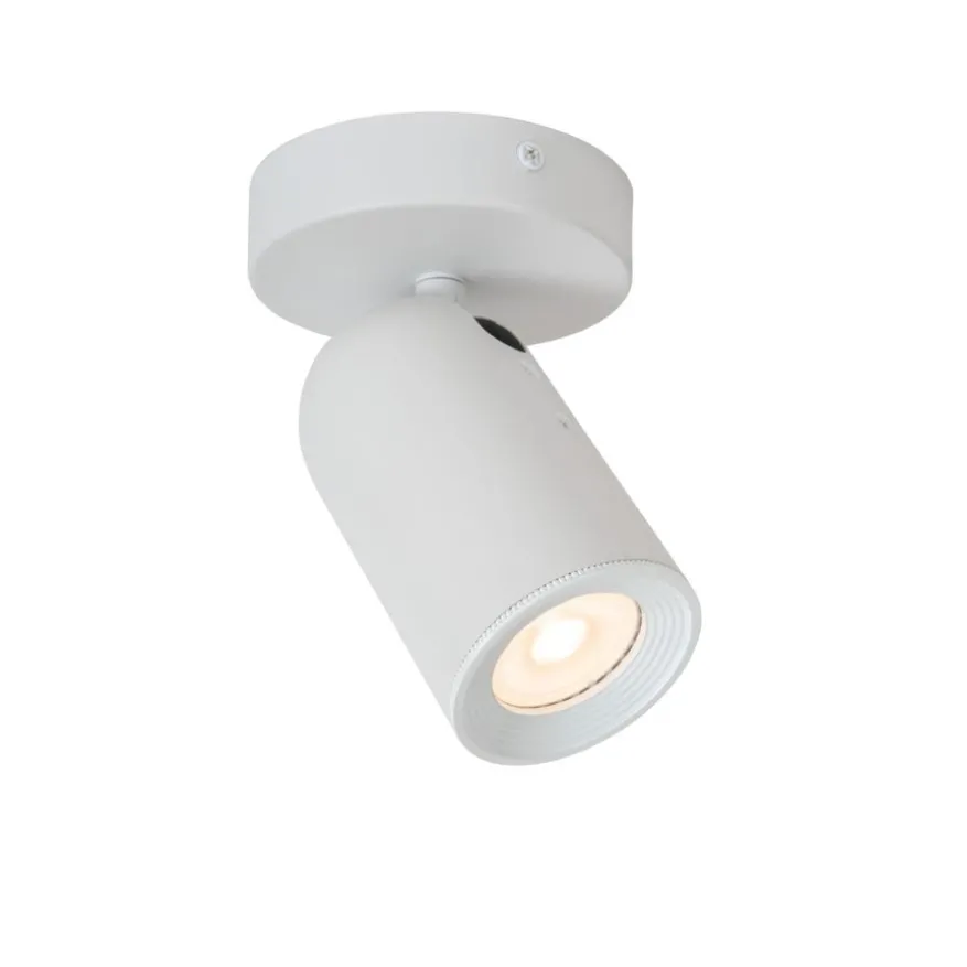 Lucide Plafondspot Punch Wit - GU10 - Ø 10 cm