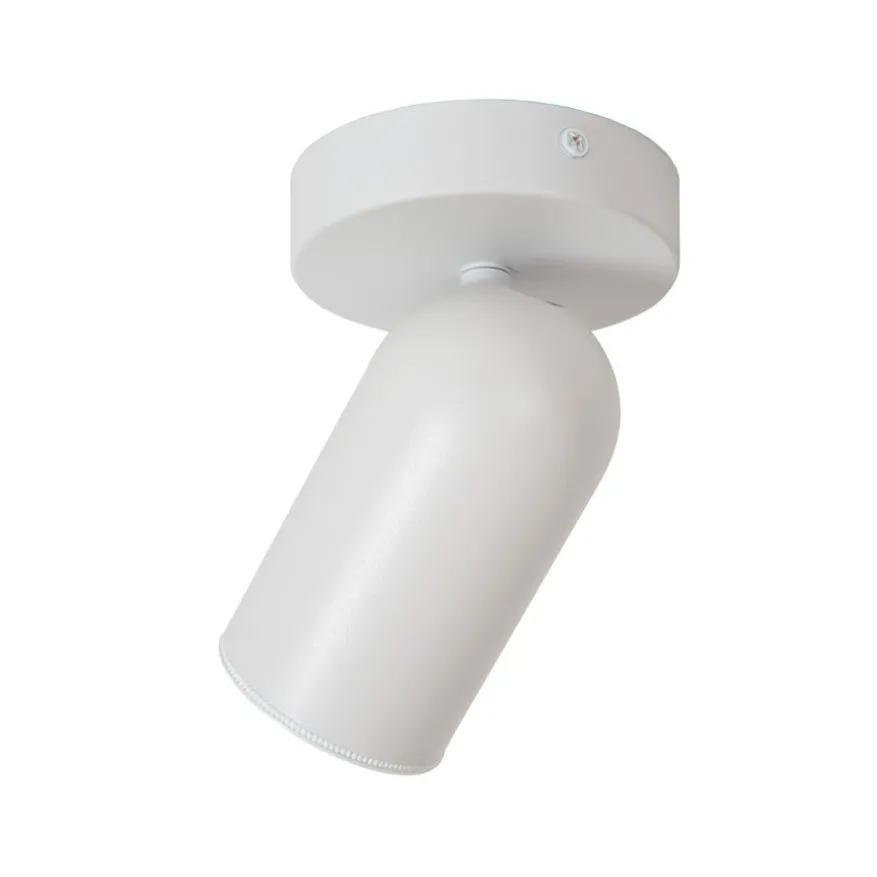 Lucide Plafondspot Punch Wit - GU10 - Ø 10 cm